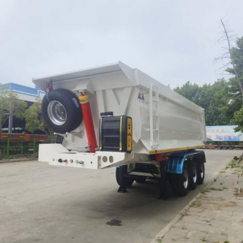 Front top semi trailer exported to Malaysia